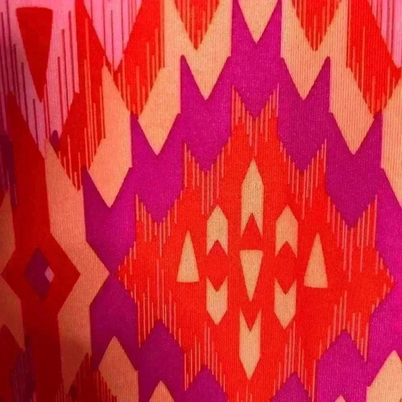 Women’s Athletic Racerback Tank in Pink, Orange and Purple Design Size  S - Picture 3 of 8